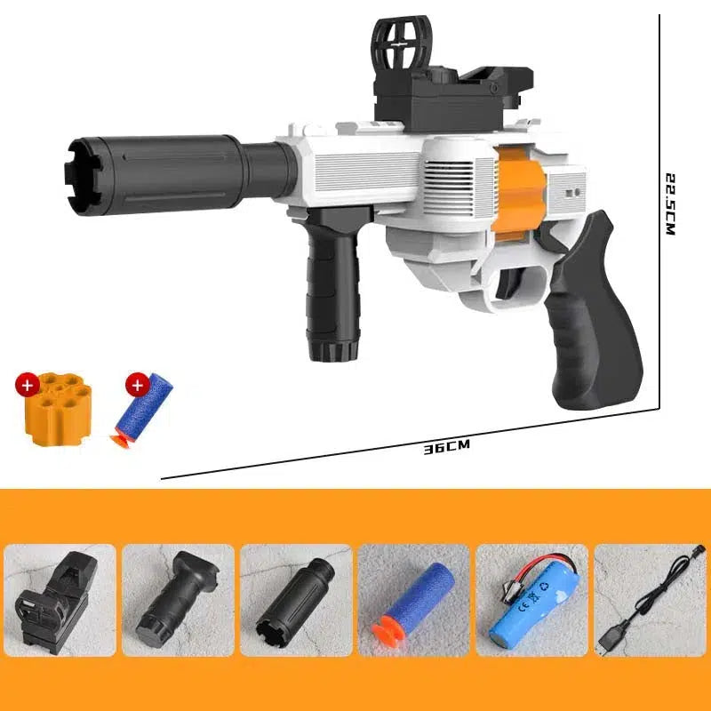 007 Revolver Dual-Turbo System Electric Nerf Pistol