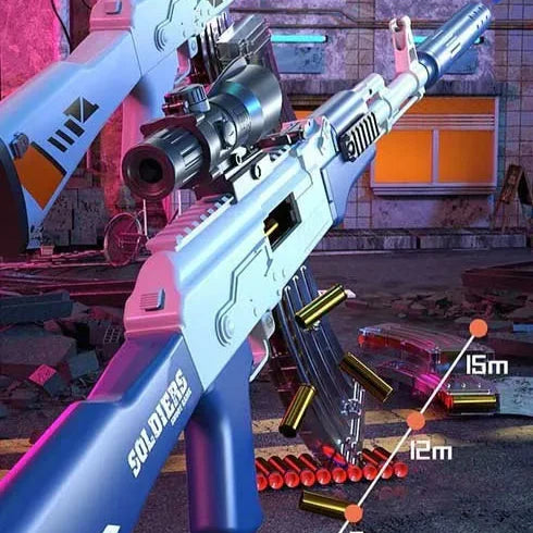 AKM 39.4 Inches Manual Shell Ejecting Nerf Rifle
