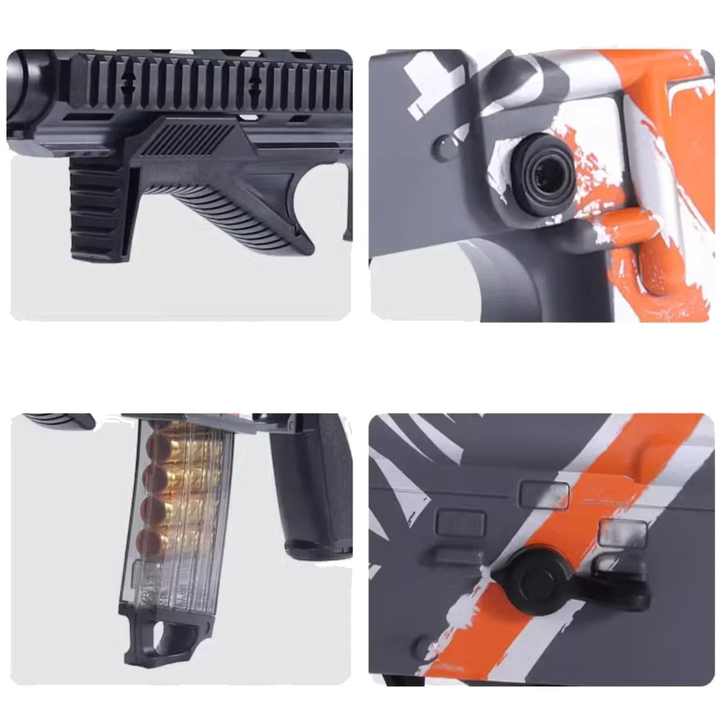 Scope HK416 3 Firing Modes Nerf Rifle