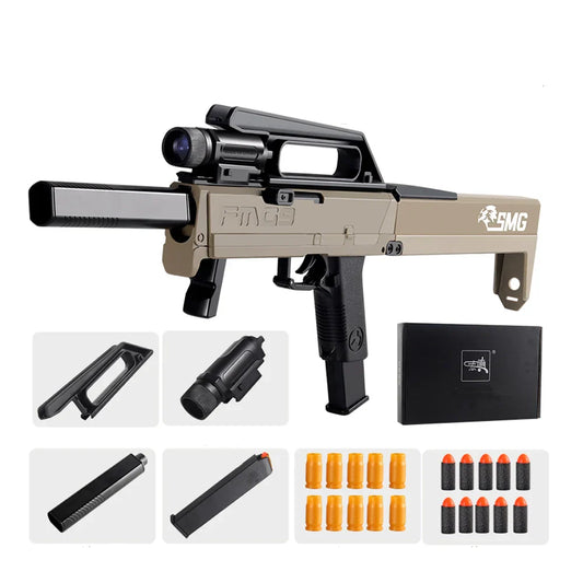 TZ FMG9 Sand Submachine Folding Nerf Blaster