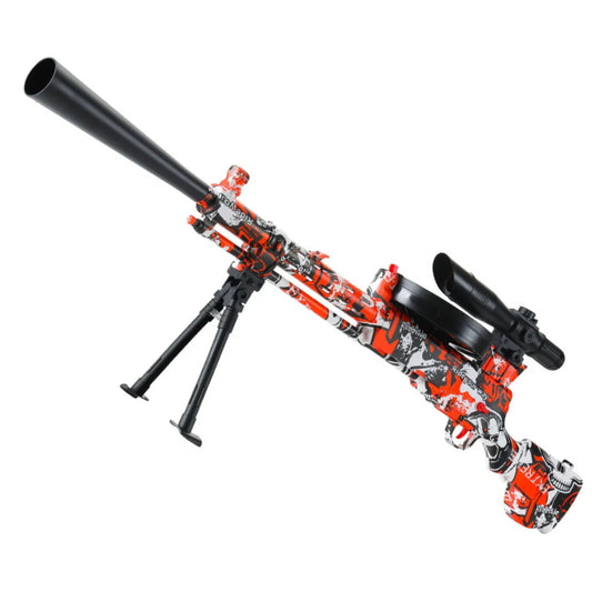 Red DP-28 Machine Gel Blaster Dual Modes