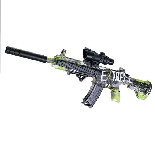 Graffiti Plastic HK416 Fully Automatic Gel Blaster Rifle