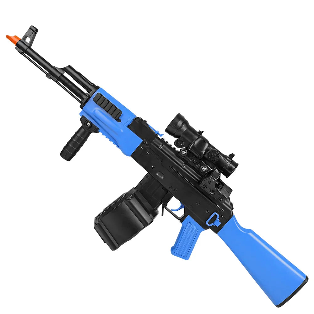 Drum Dual Modes With Scope AKM Gel Blaster