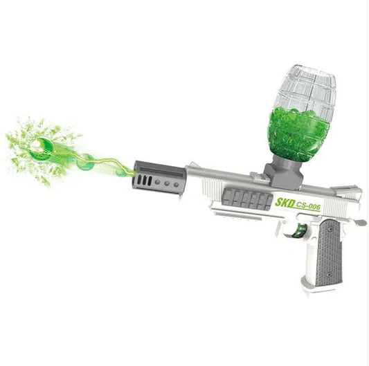 White SKD CS006S M1911 Auto Gel Blaster Pistol