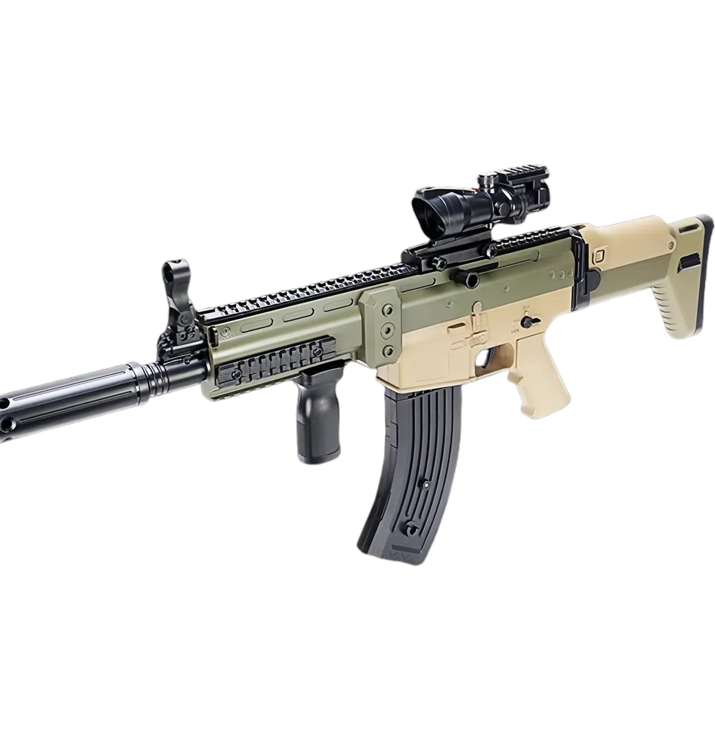 Dual Firing Mode Sand Scar Rifle Nerf Gun