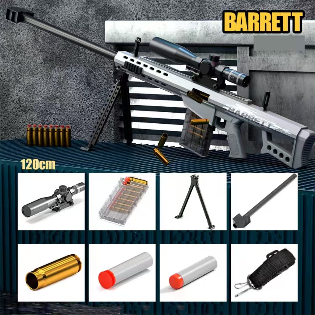 Barrett M107 Guns Nerf Sniper Rifle With Scope