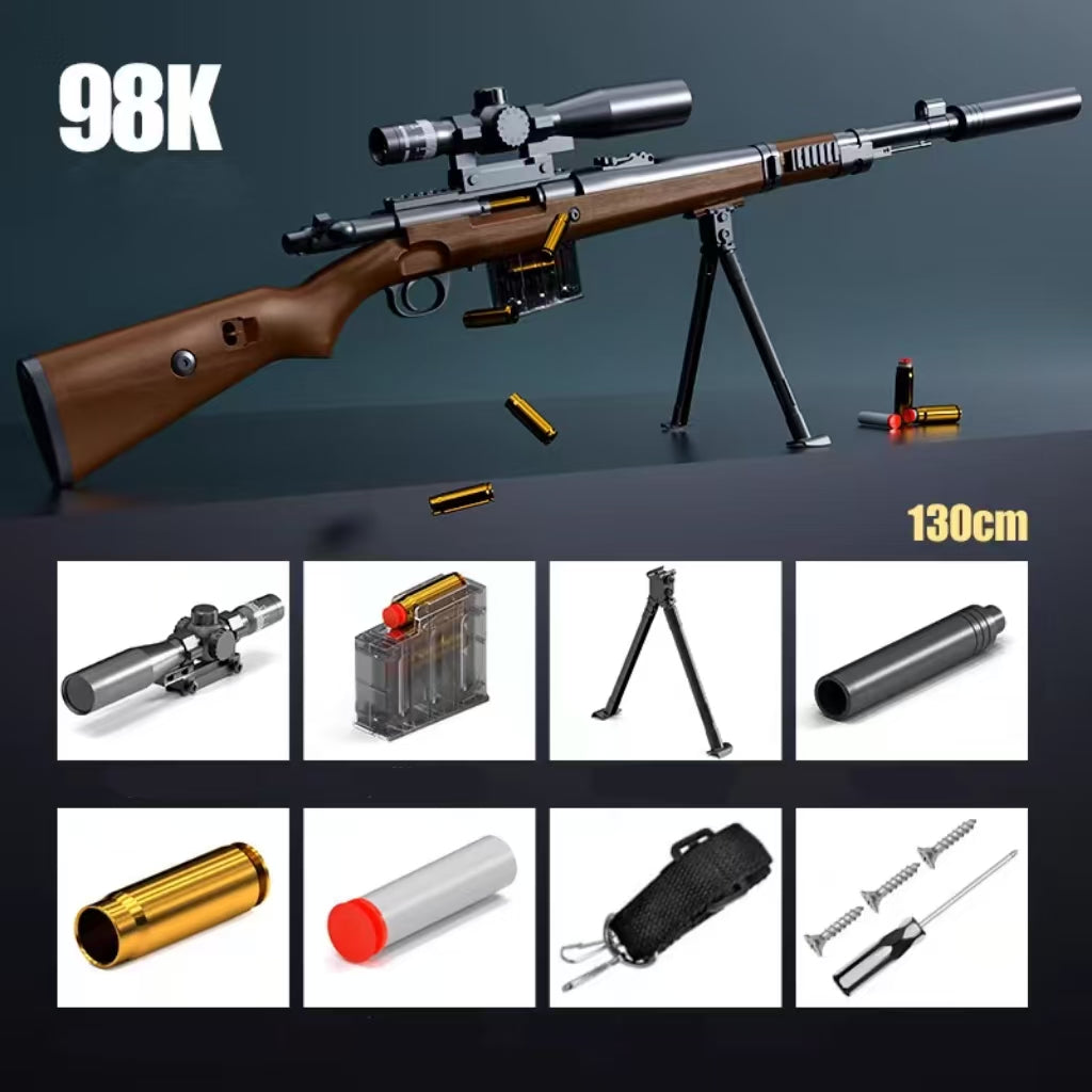 Body Sling Kar98k Gun Nerf Sniper Rifle