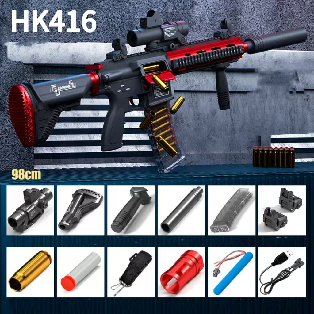 Discoloration Shell Ejection M4A1 Nerf Rifle