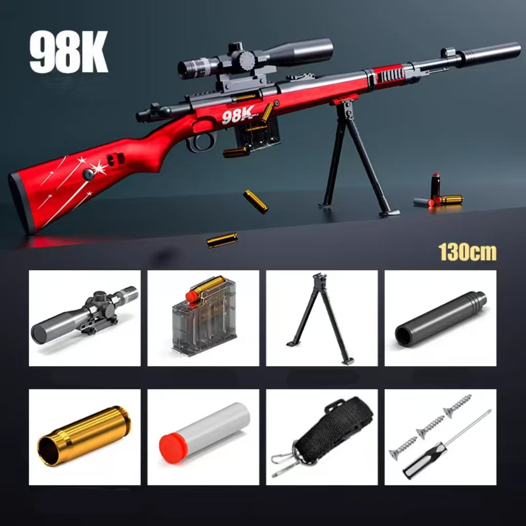 Body Sling Kar98k Gun Nerf Sniper Rifle