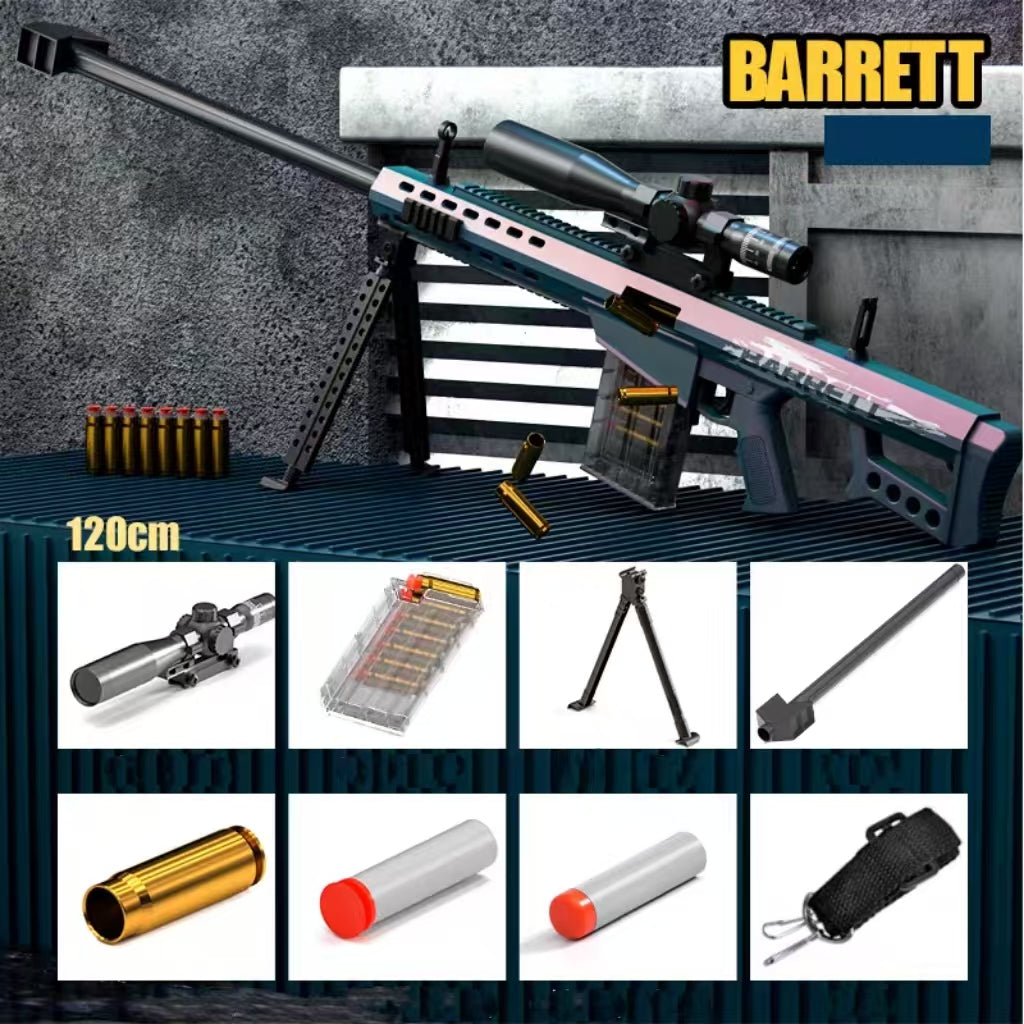 Barrett M107 Guns Nerf Sniper Rifle With Scope
