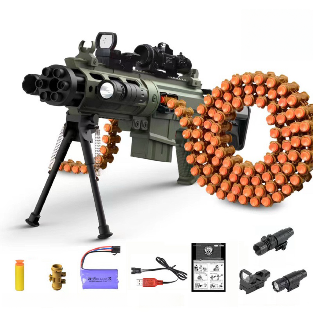 Chain Gun HK416 Motorized Nerf Rifle
