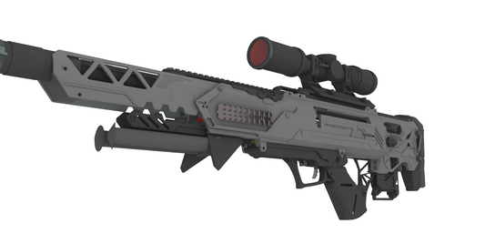 Leila Six-Axis Advanced Custom Nerf Sniper