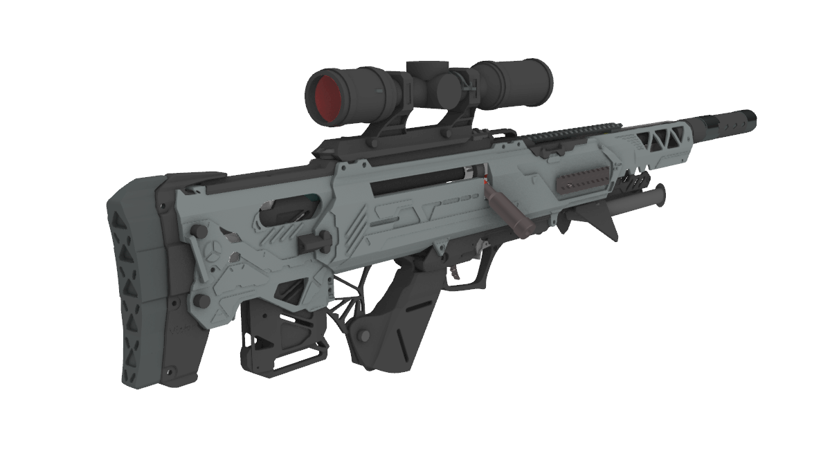 Most Powerful Leila Six-Axis Advanced Custom Nerf Sniper Gun
