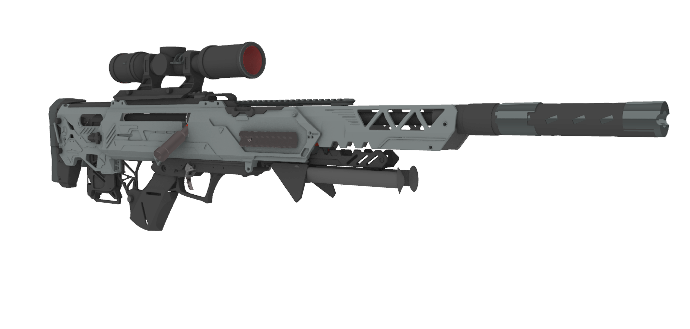 Most Powerful Leila Six-Axis Advanced Custom Nerf Sniper Gun