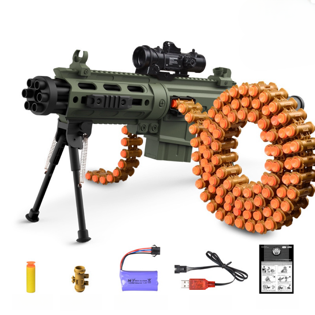 Chain Gun HK416 Motorized Nerf Rifle