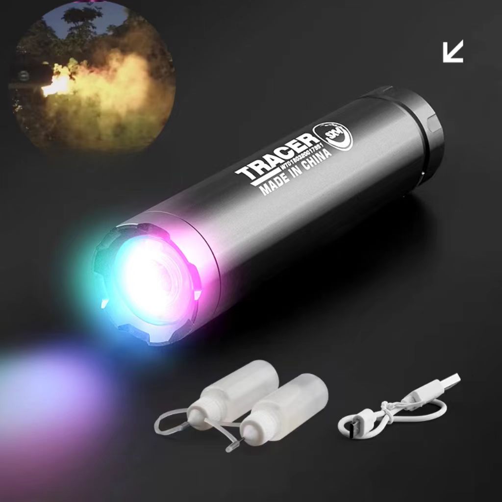 Bd556 Rainbow Smoke Silencer 14mm CCW Luminous Suppressor