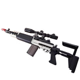MK14 Black With 32x Scope Nerf Sniper