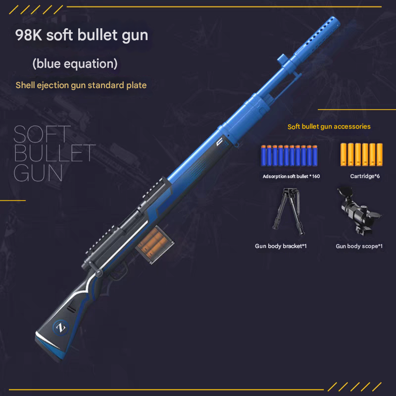 DIY Assembly Bolt Action Kar98k Nerf Sniper