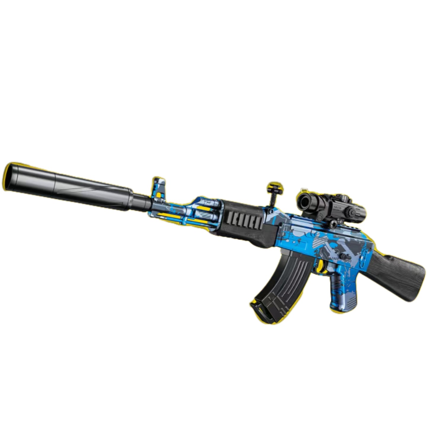 Dual Mode Plastic AK 47 Gel Blaster