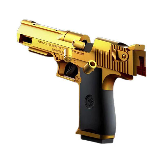 Blowback Shell Ejecting Gold Nerf Desert Eagle
