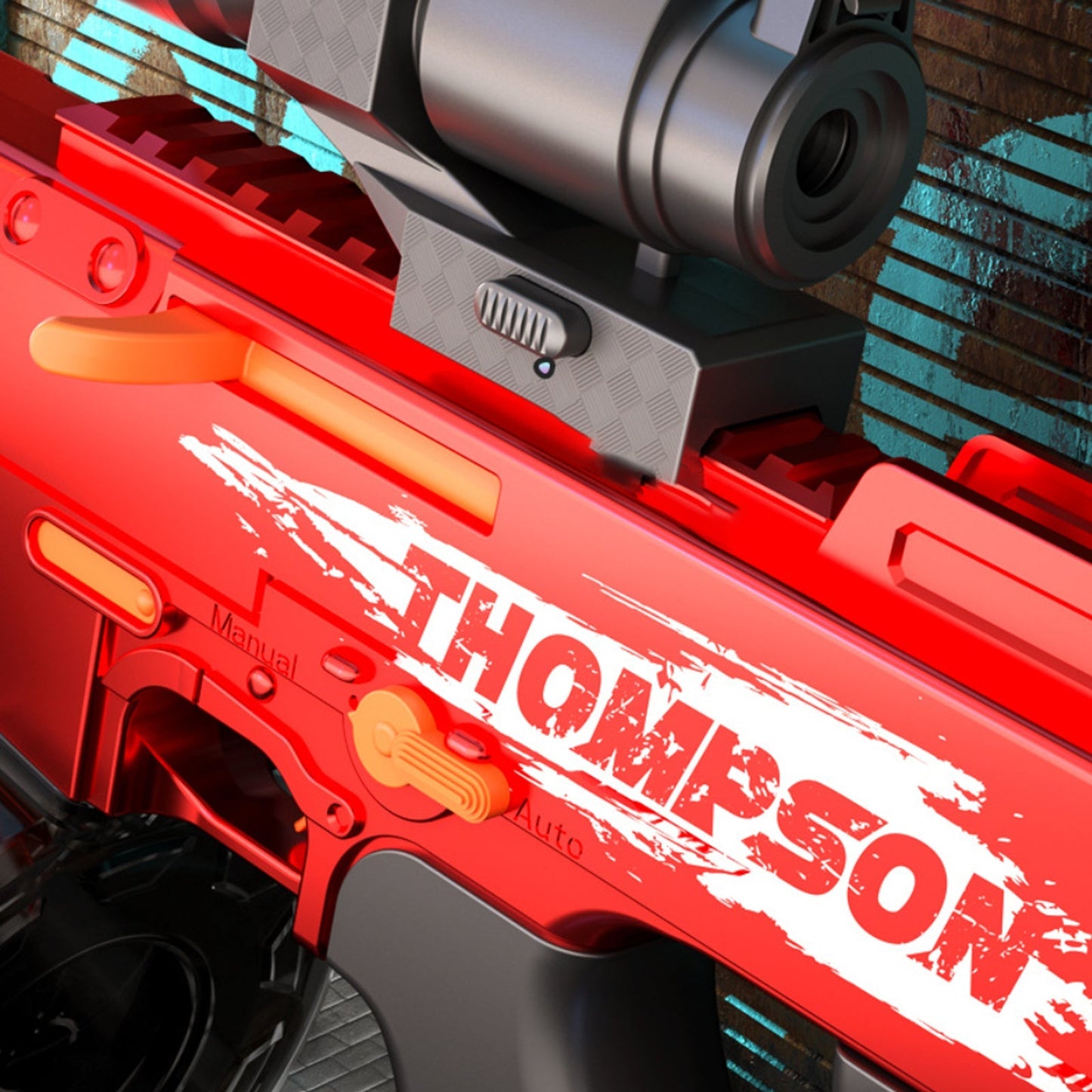 Tommy Submachine Gun Shell Ejecting Nerf SMG
