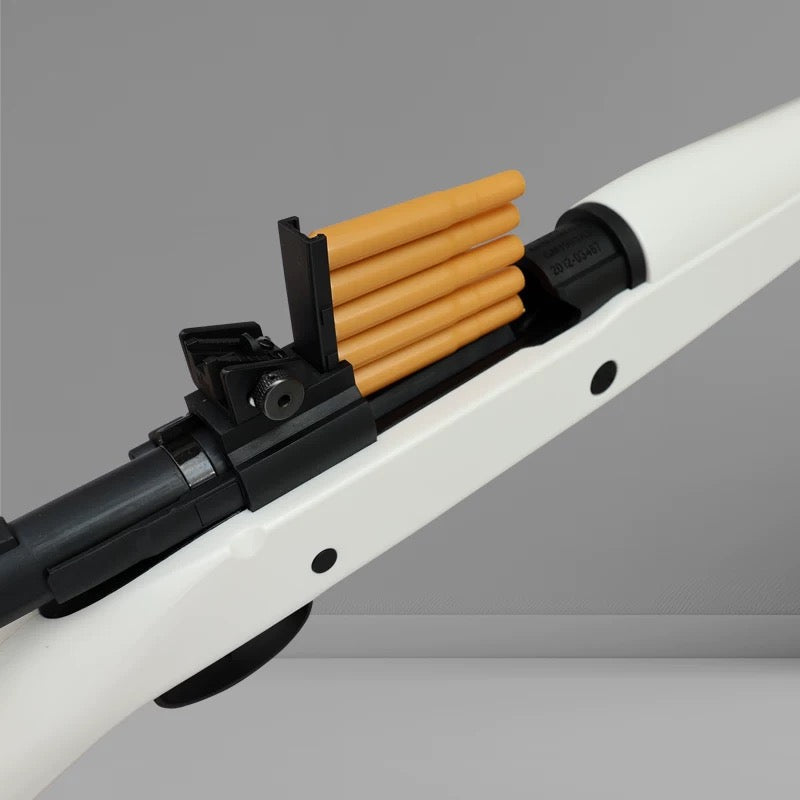 Lee Enfield Sniper White Metal Nerf Gun