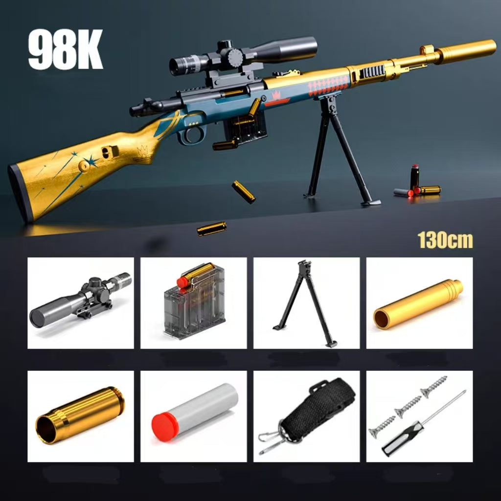 Body Sling Kar98k Gun Nerf Sniper Rifle