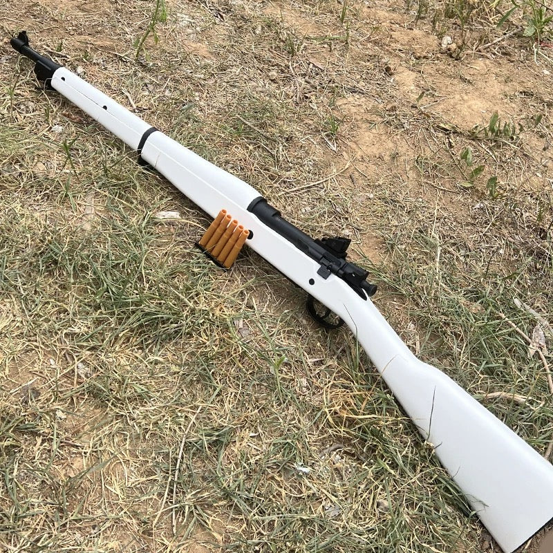 Lee Enfield Sniper White Metal Nerf Gun