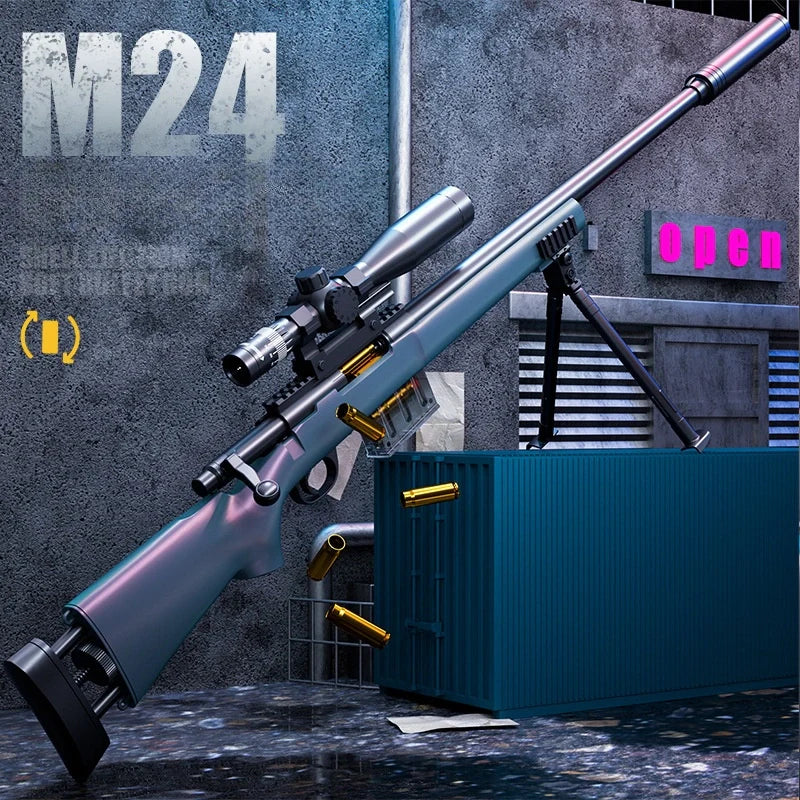 Bolt Action M24 Realistic Guns Nerf Sniper
