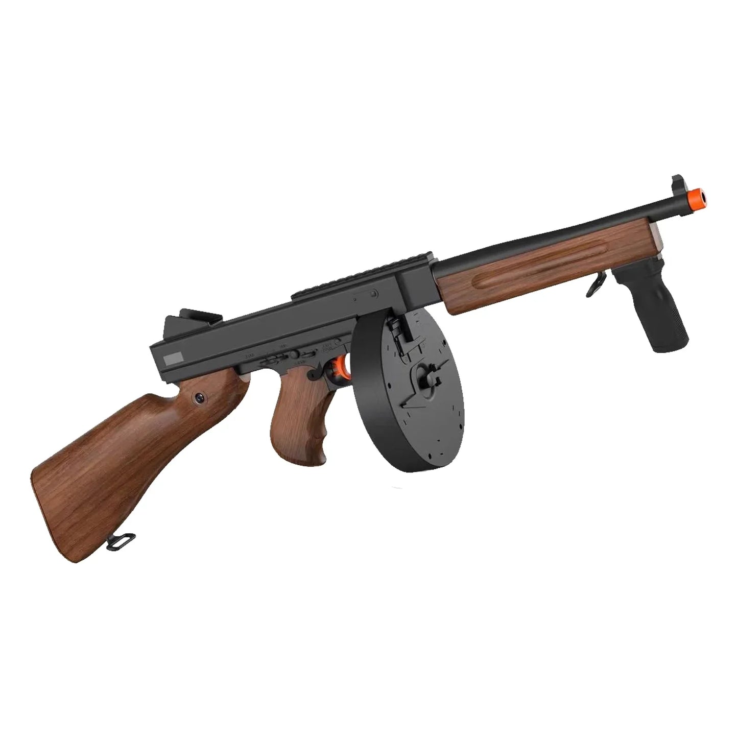 Automatic Tommy Gun SMG Gel Blaster With Drum