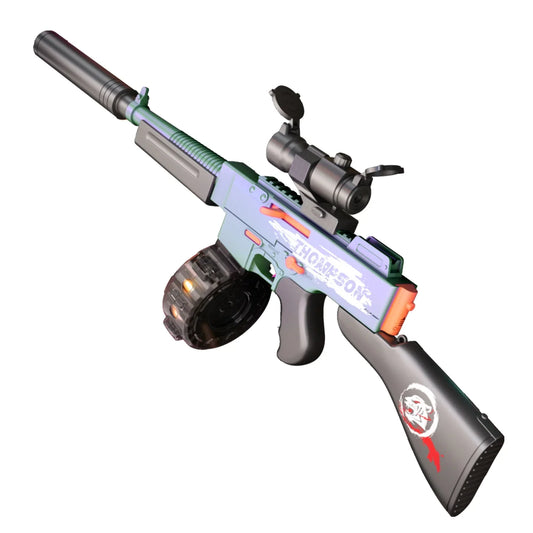 Tommy Submachine Gun Shell Ejecting Nerf SMG