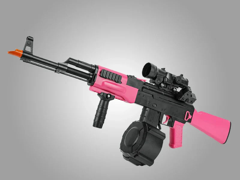Drum Dual Modes With Scope AKM Gel Blaster