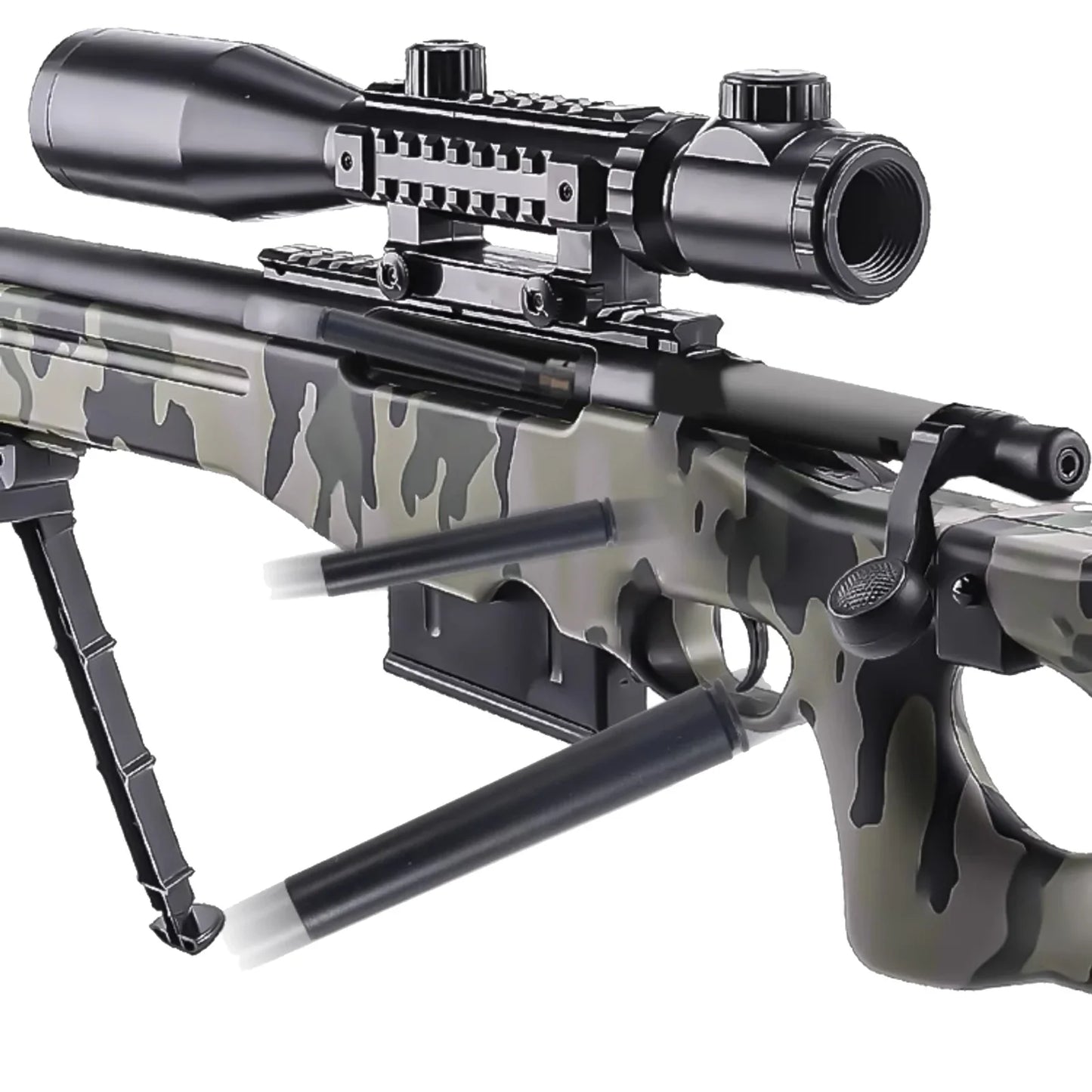 AWM Camouflage Foam Dart Nerf Sniper