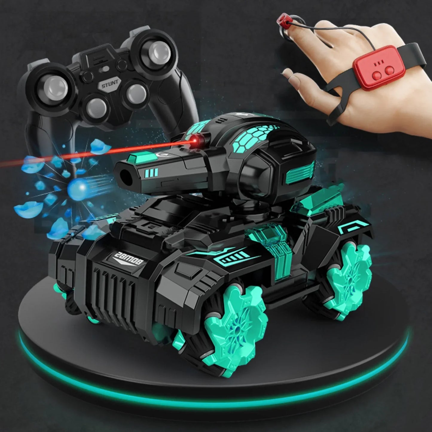 Tank Gel Blaster Gesture Remote Control