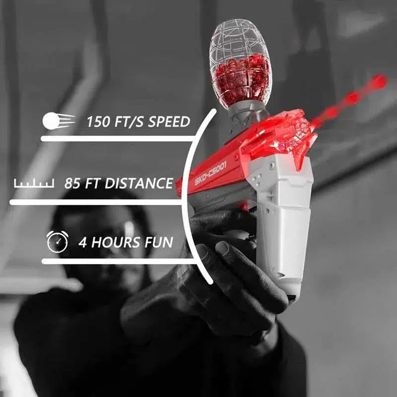 Space SKD Pistol Orby Gun With Transparent Hopper Fed