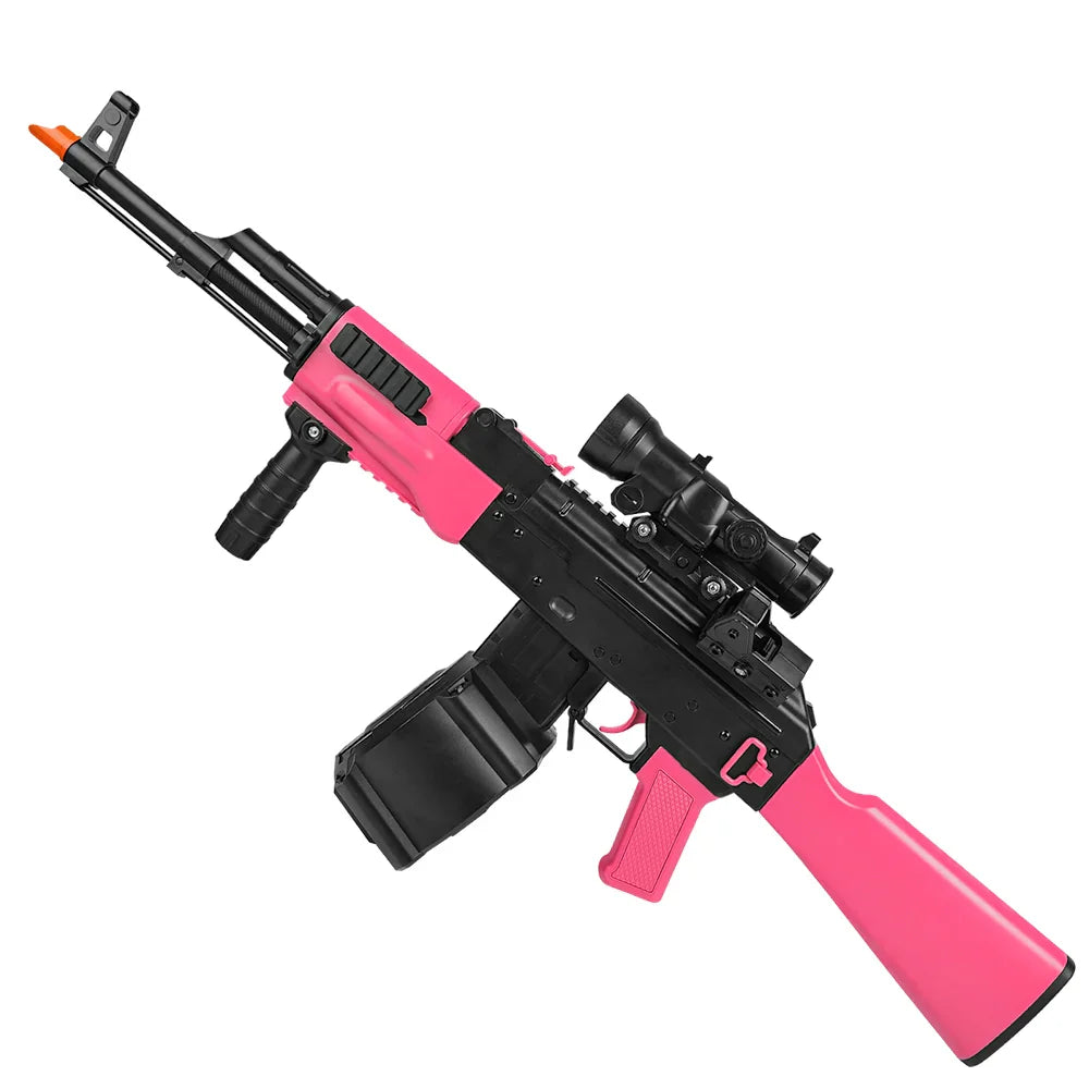 Drum Dual Modes With Scope AKM Gel Blaster