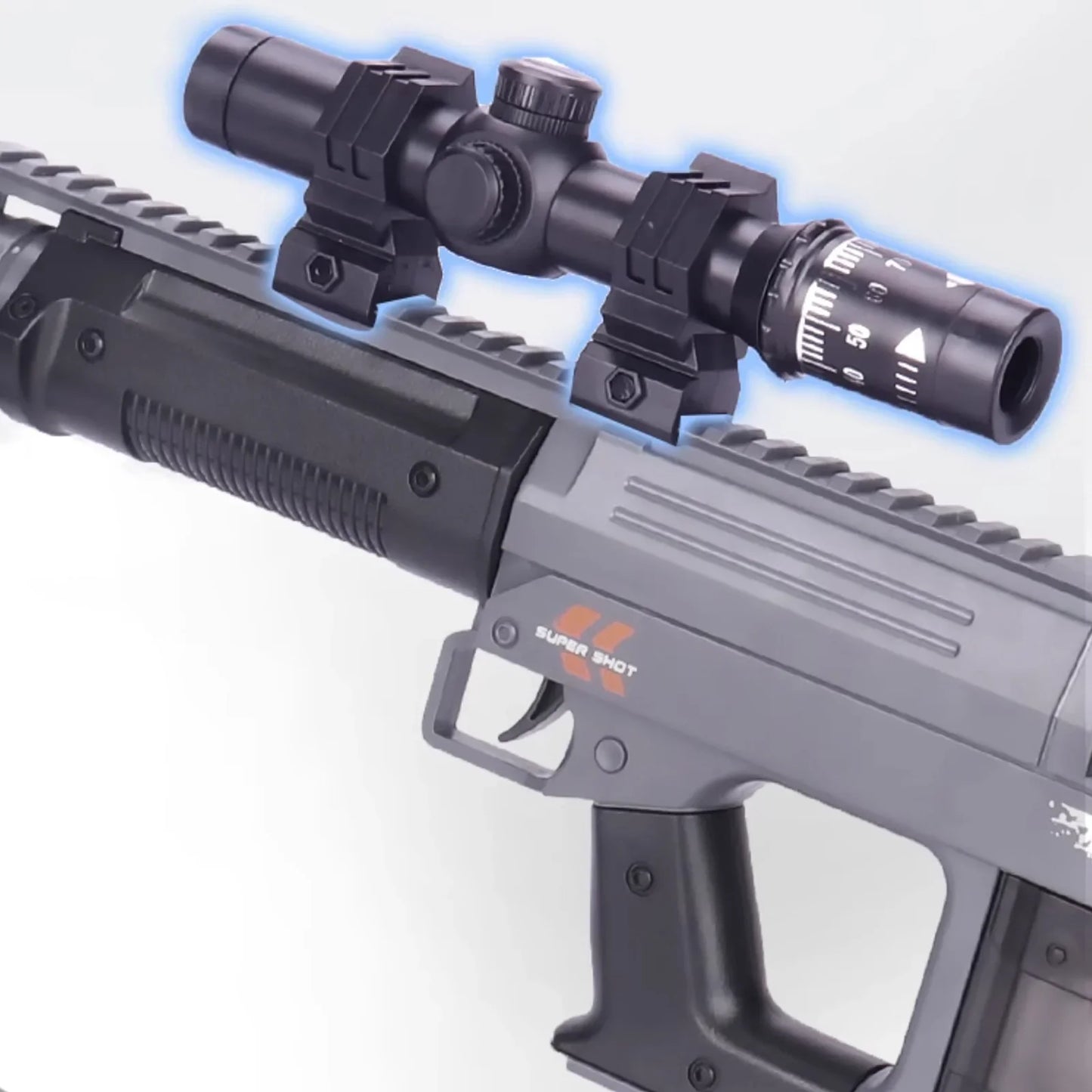 LH Gray Shell Ejecting AMR Nerf Sniper