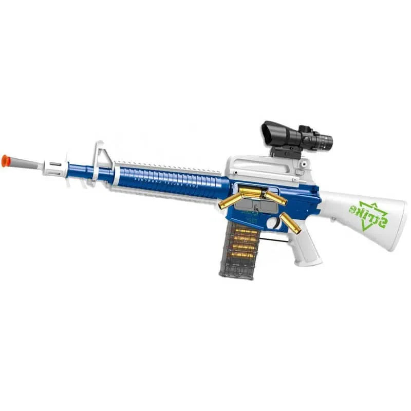 Bolt Action Shell Ejecting M16A4 Nerf Rifle