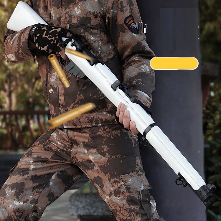 Lee Enfield Sniper White Metal Nerf Gun