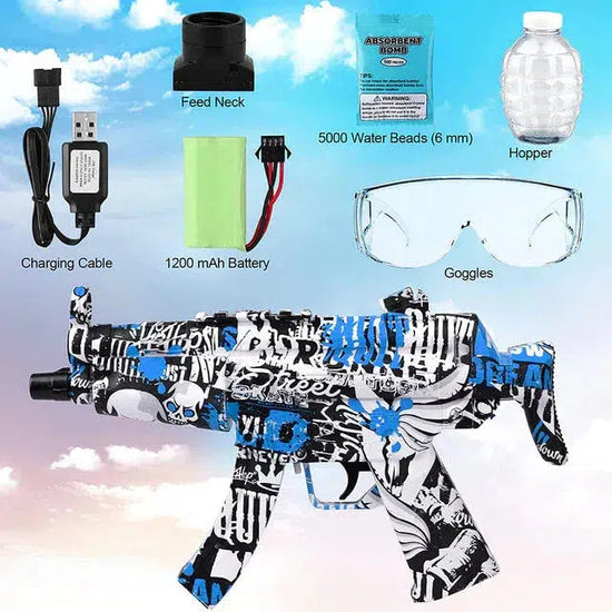 Mini AK Orbeez Gun Fully Auto 6mm Gel Ball