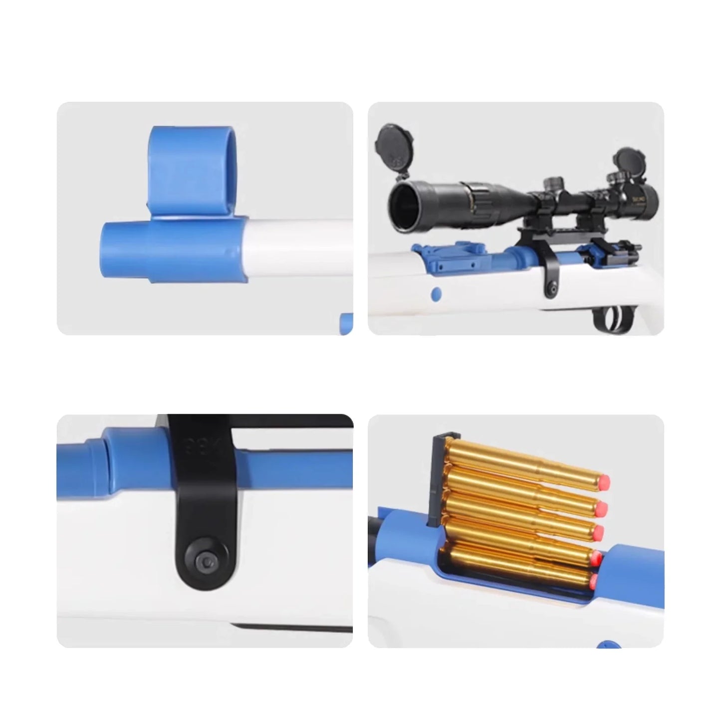 Single Action Shell Ejecting Kar98k Foam Nerf Sniper