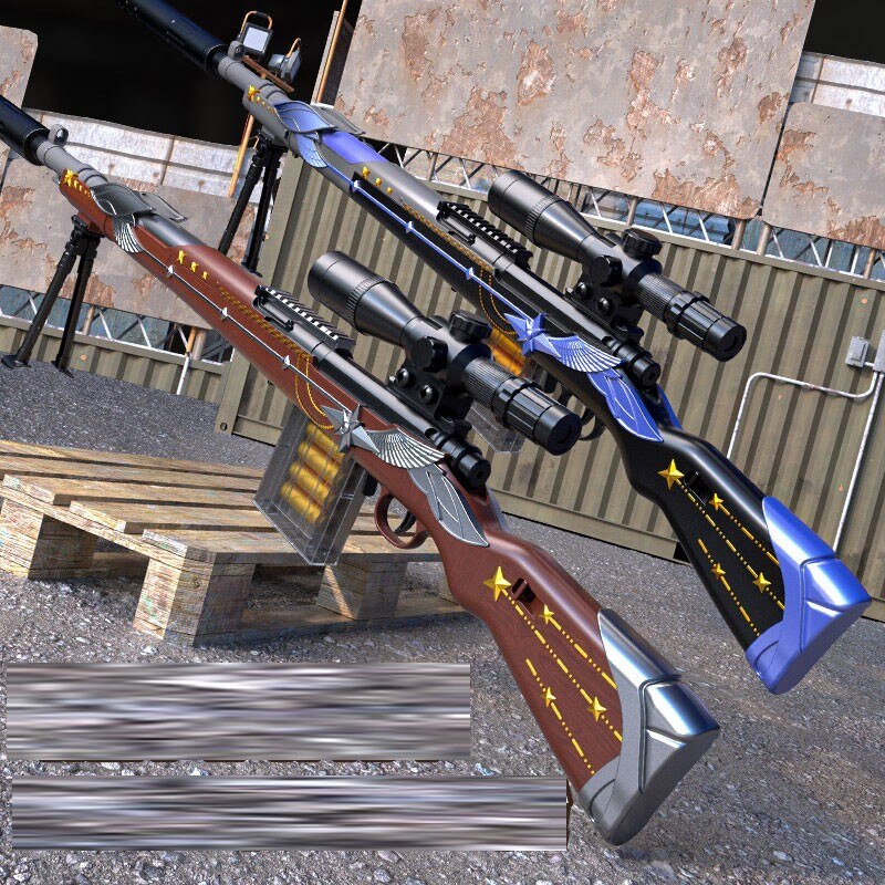 Big Realistic Kar98k Dart Gun Nerf Sniper