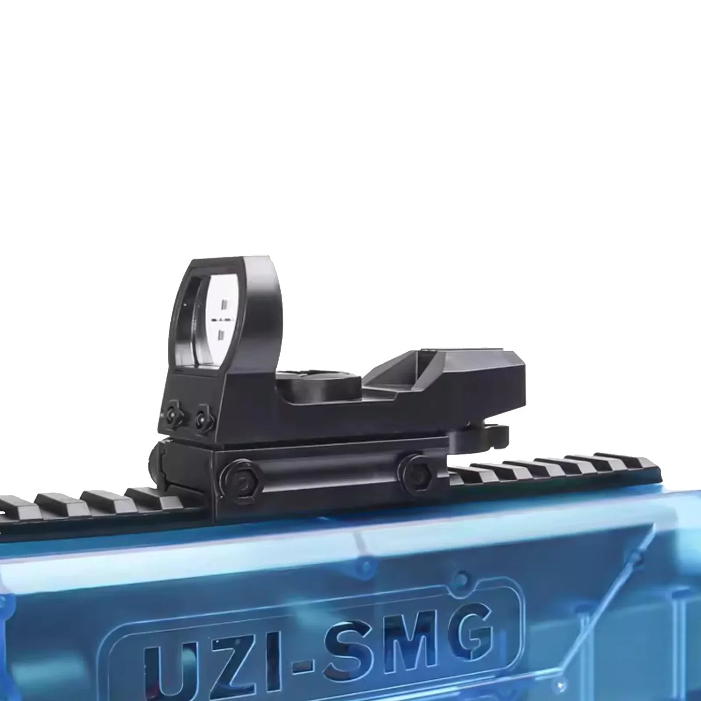 Mini Transparent UZI Gun Electric Nerf SMG