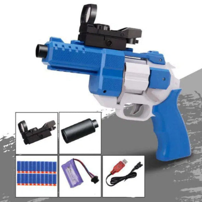 357 Revolver With Holographic Dot Sight Nerf Pistol