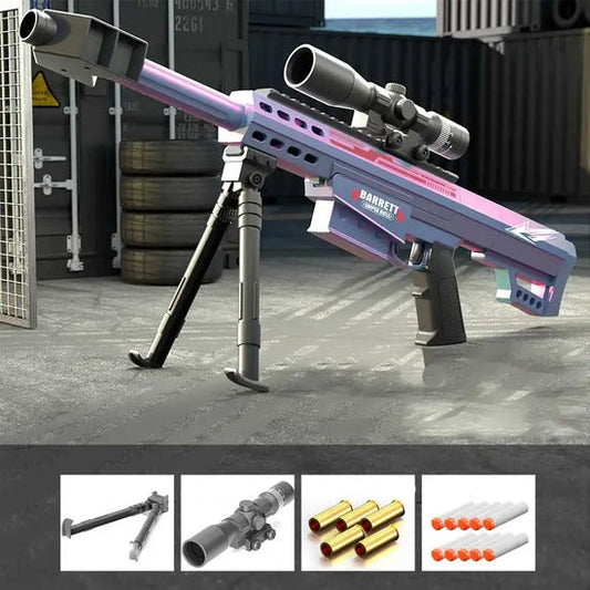 Folding Loading Barrett Guns Nerf Sniper