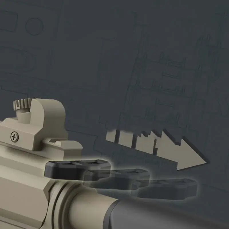 Chain Gun HK416 Motorized Nerf Rifle