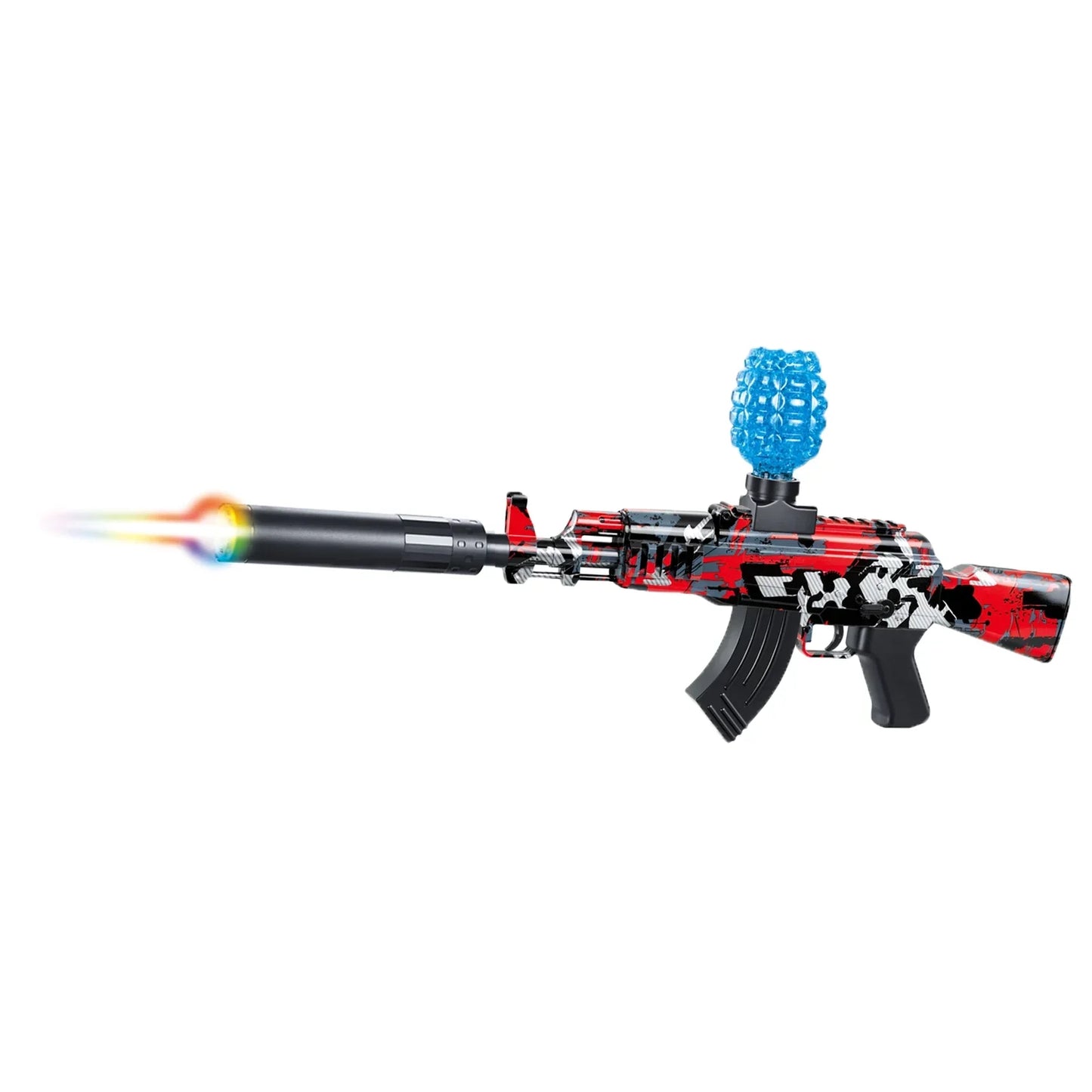 18.8Inch Graffiti Orby Gun AK47 With Tracer