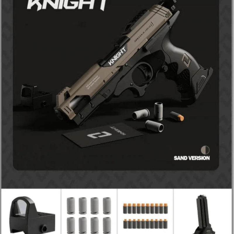Black Knight DK01 Shell Ejecting Nerf Pistol
