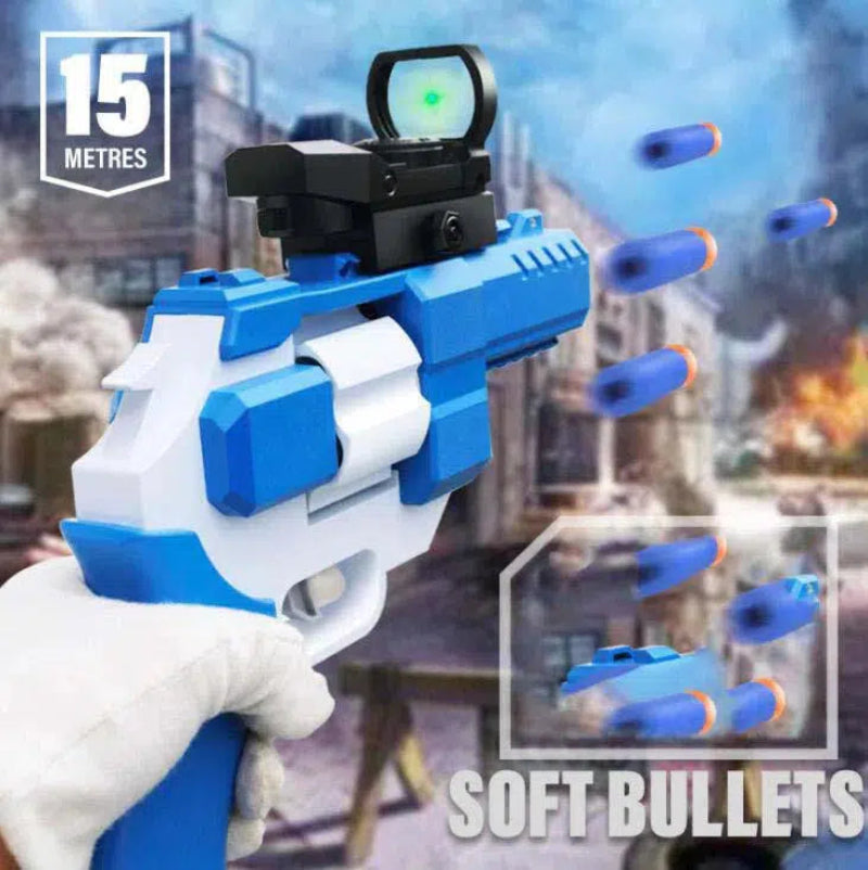 357 Revolver With Holographic Dot Sight Nerf Pistol