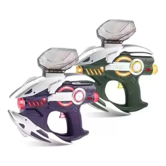 Space Sentinel Sci-Fi Pistol Orbeez Gun With LED Light